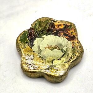 "5/$25" Handmade Clay Flower Fridge Magnet Refridgerator Decor